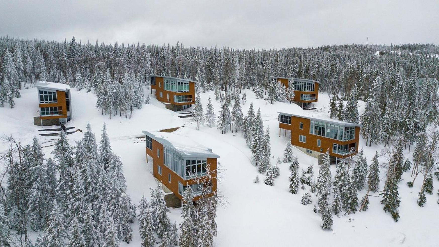 Les Chalets Du Massif De Charlevoix Petite-Riviere-Saint-Francois Luaran gambar