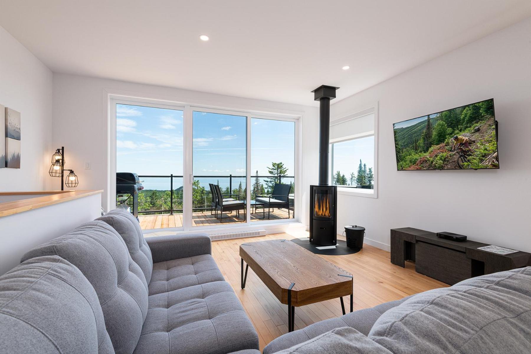 Les Chalets Du Massif De Charlevoix Petite-Riviere-Saint-Francois Bilik gambar
