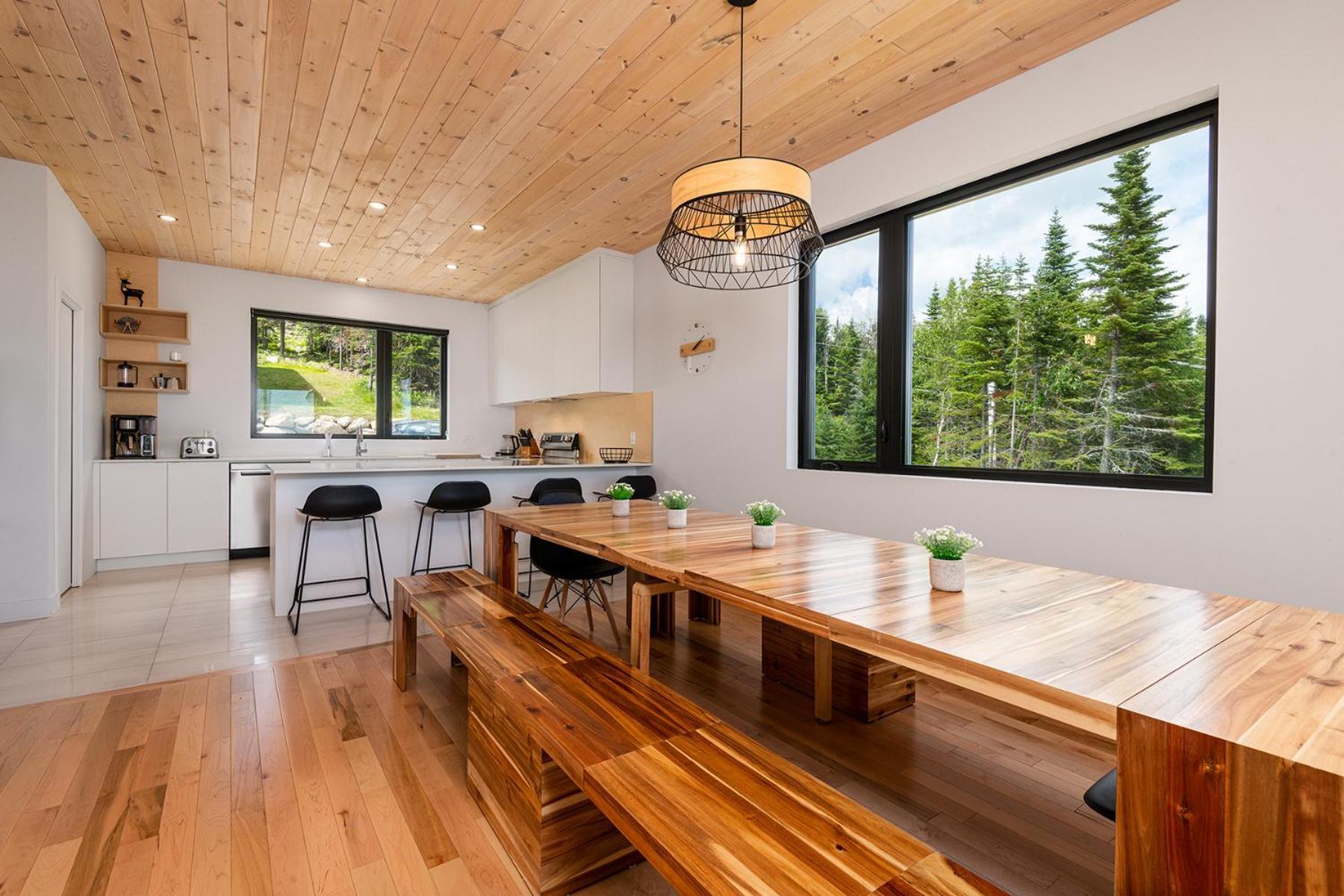 Les Chalets Du Massif De Charlevoix Petite-Riviere-Saint-Francois Bilik gambar