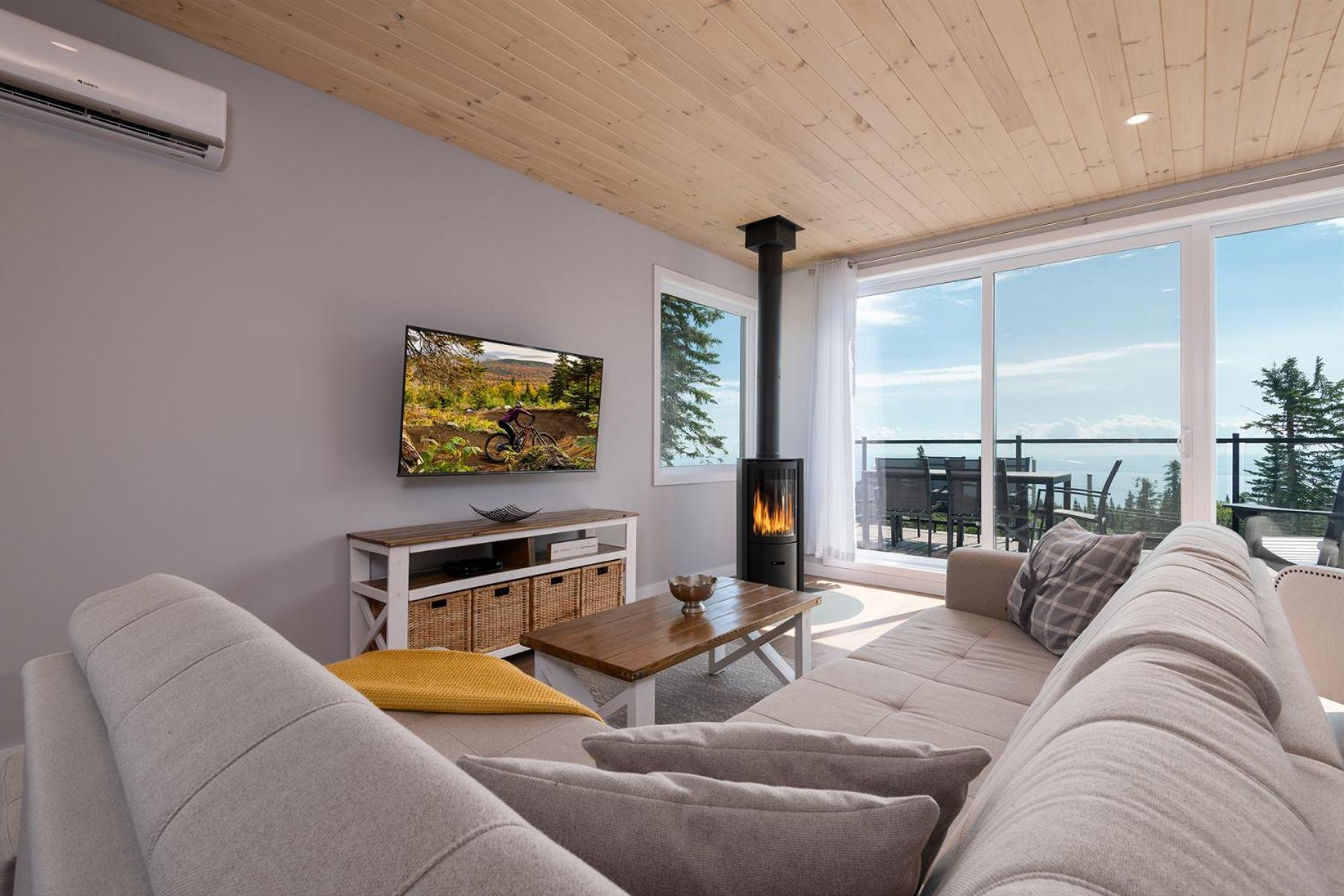 Les Chalets Du Massif De Charlevoix Petite-Riviere-Saint-Francois Bilik gambar