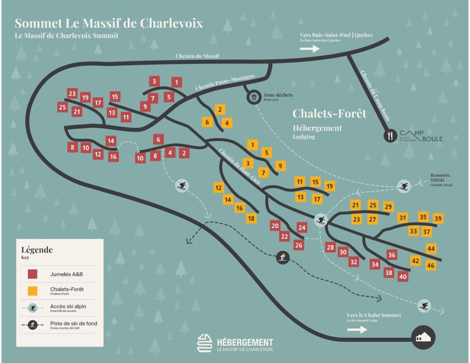 Les Chalets Du Massif De Charlevoix Petite-Riviere-Saint-Francois Luaran gambar