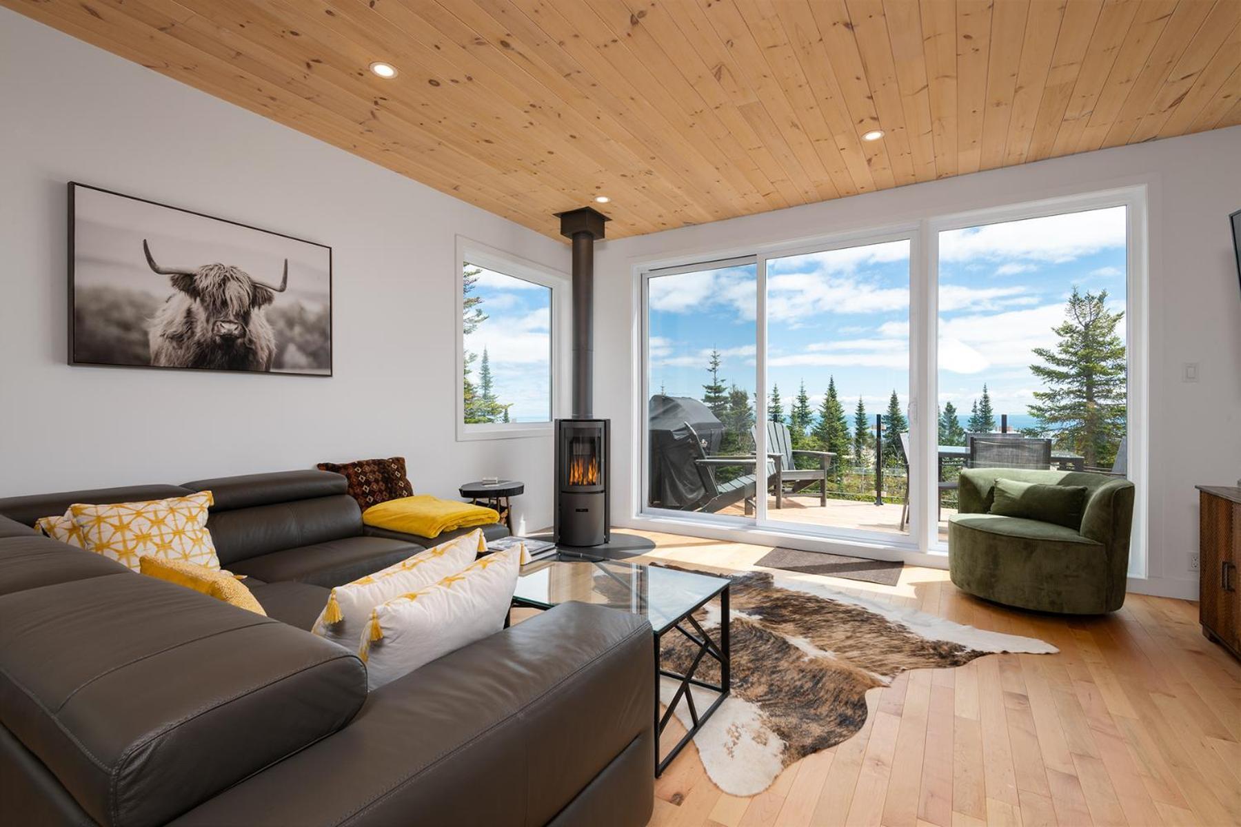 Les Chalets Du Massif De Charlevoix Petite-Riviere-Saint-Francois Luaran gambar